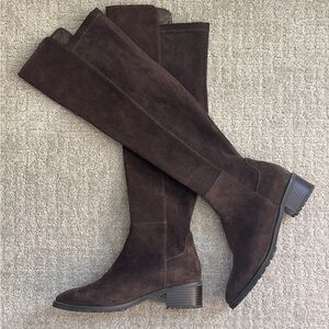 Like New Blondo Chocolate Brown Suede Knee-High Boots